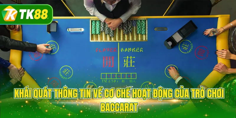 Khái quát thông tin về cơ chế hoạt động của trò chơi baccarat